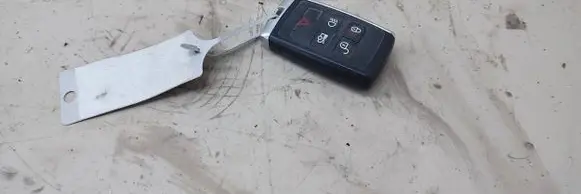 Jaguar XE Ignition key/card 