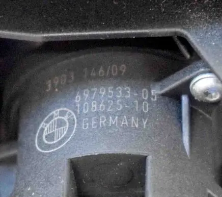 BMW 5 E60 E61 Engine start stop button switch 6979533