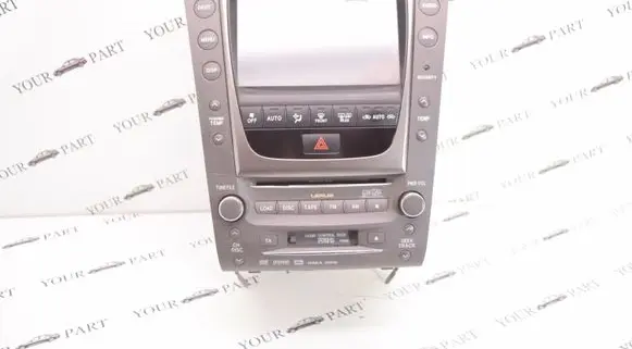Lexus GS 300 350 430 450H Radio/CD/DVD/GPS head unit 8611130570 8612030b10