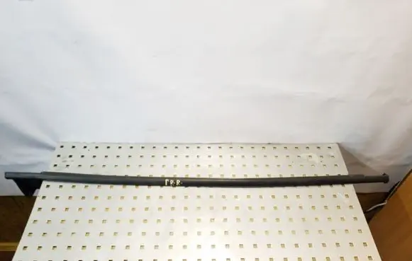 Seat Altea XL Front door glass trim molding 5P0837478
