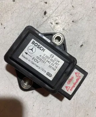 ESP acceleration yaw rate sensor