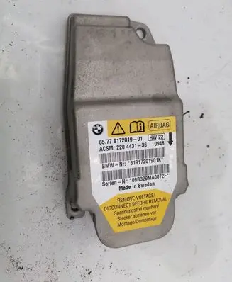BMW 5 E60 E61 Airbag control unit/module 6577917201901 9172019