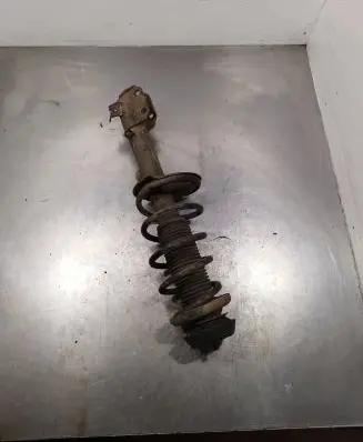 Front shock absorber with coil spring