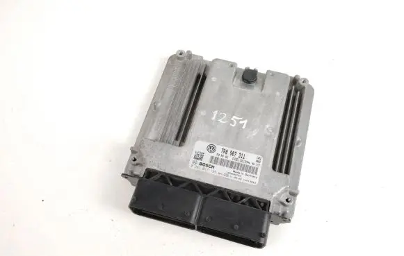 Volkswagen Touareg II Engine control unit/module 7P0907311 7P0907401 0281017125