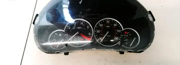 Peugeot 206 Speedometer (instrument cluster) 9651741580