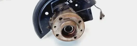 Renault Zoe Front wheel hub spindle knuckle 400150852R