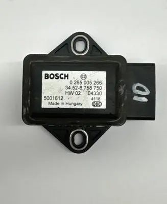 BMW 5 E39 ESP acceleration yaw rate sensor 34526758750 5001812