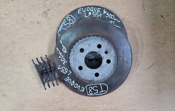Land Rover Range Rover Evoque L551 Rear brake disc T58