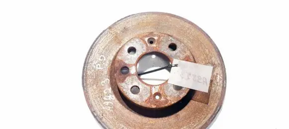 Fiat Punto (188) Front brake disc neventiliuojamas