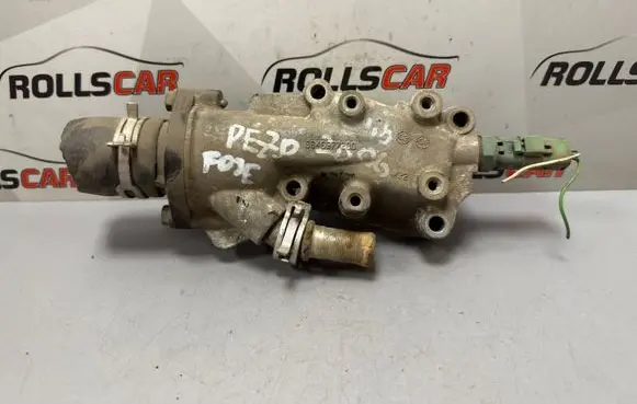 Peugeot 206 Thermostat/thermostat housing 9646977280