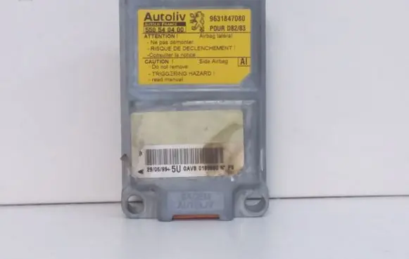 Peugeot 406 Airbag control unit/module 9631847080 550540400