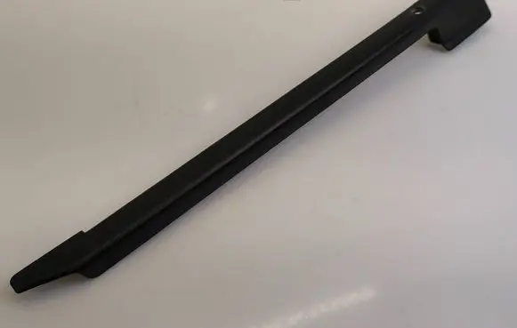 Audi 80 90 B3 Front driver seat rail trim 191881087A