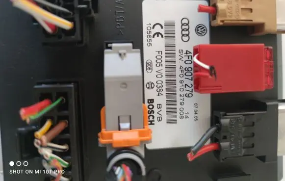 Audi A6 S6 C6 4F Comfort/convenience module 4F0907279 4F0907279008
