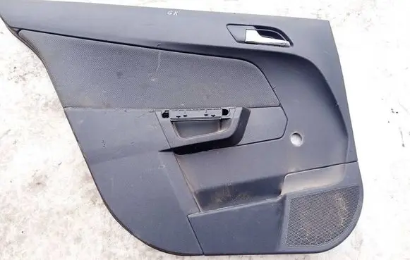 Opel Astra H Rear door card panel trim 13167260