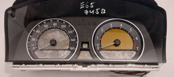 BMW 7 E65 E66 Speedometer (instrument cluster) 6922948 110080103 103034002185