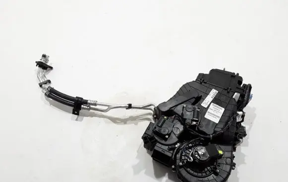 Interior heater climate box assembly