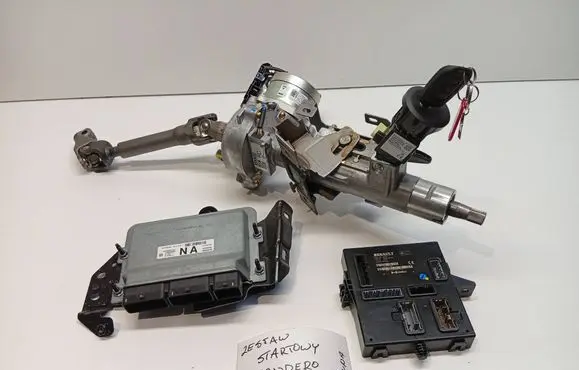 Dacia Sandero III Engine ECU kit and lock set 237105292S 237105293S A3C0548540001
