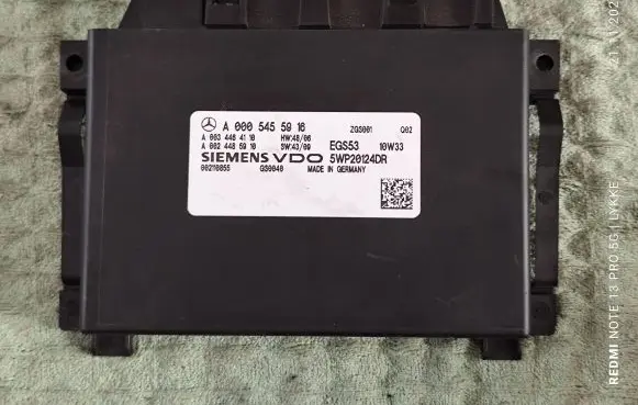 Mercedes-Benz C W204 Gearbox control unit/module A0005455916 A0034464110 A0024485910