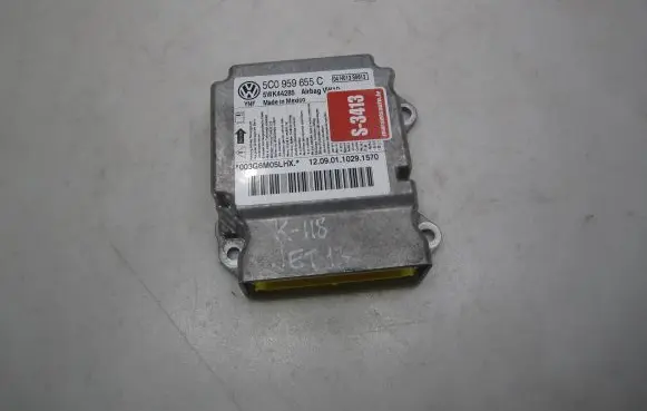 Volkswagen Jetta VI Airbag control unit/module 5C0959655C 04H013S0613 5WK44285