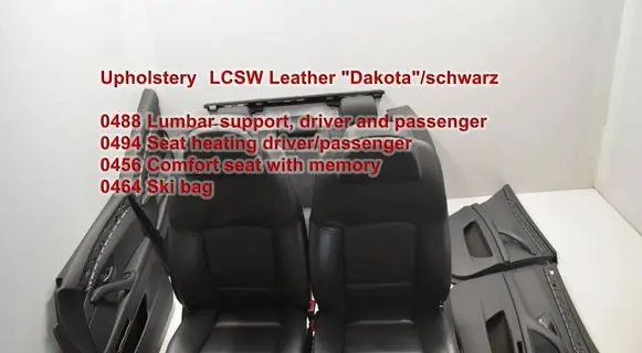 BMW 5 F10 F11 Seat set 