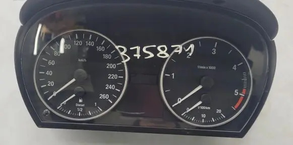 BMW 3 E90 E91 Speedometer (instrument cluster) 62109242346 9141487