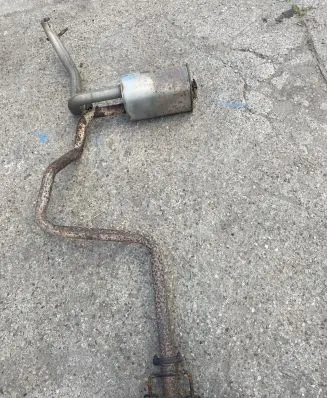 Opel Astra J Muffler/silencer 