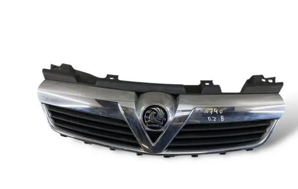 Opel Zafira B Front bumper upper radiator grill 13136136 13150867 13150868