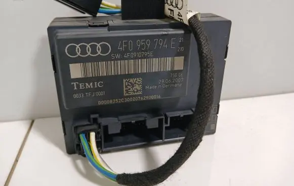 Audi A6 S6 C6 4F Door control unit/module 4F0959794E 4F0910795E 0033TFJ0001