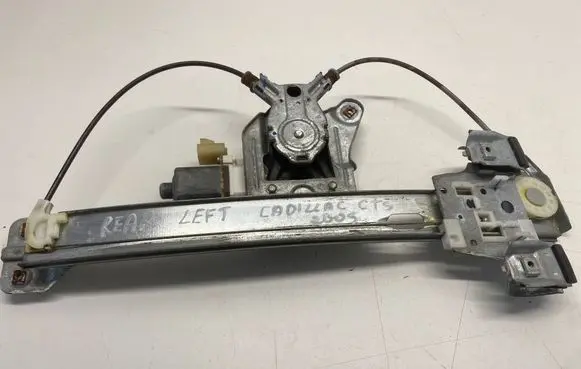 Cadillac CTS Rear door window regulator with motor 0130822483