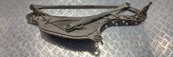 Front wiper linkage and motor