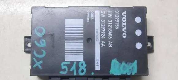 Volvo XC60 Tailgate/trunk control unit/module 31299156