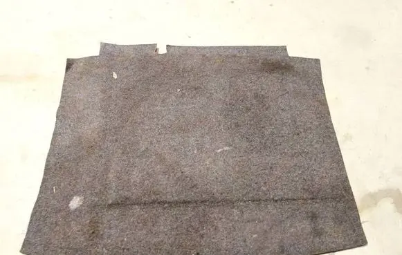 Trunk/boot mat liner