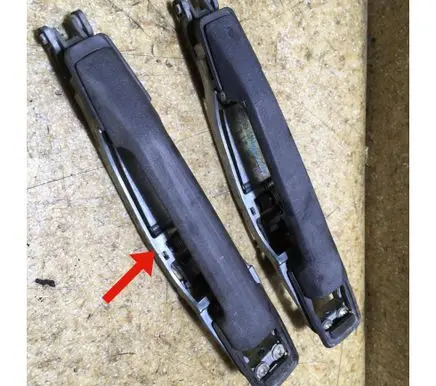 Mercedes-Benz E W124 Front door exterior handle 