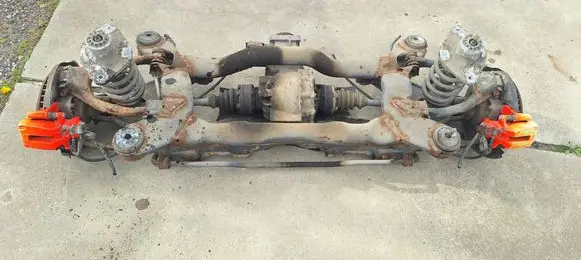 Audi A6 S6 C5 4B Rear axle beam 