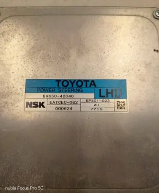 Toyota RAV 4 (XA30) Power steering control unit/module 8965042040 EPS01023