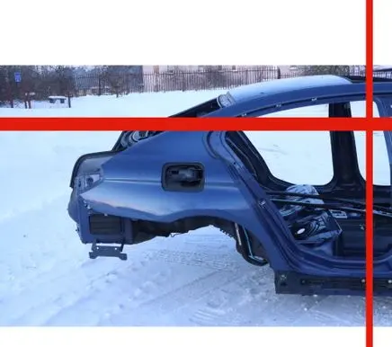 BMW 6 F06 Gran coupe Rear quarter panel 