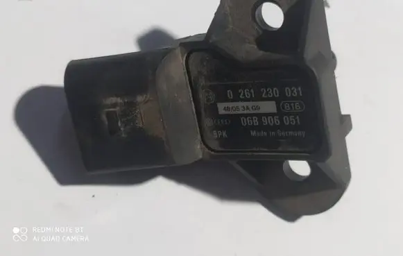 Audi A3 S3 8P Air pressure sensor 06B906051 0261230031