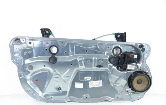 Volkswagen Polo IV 9N3 Front door window regulator with motor 6Q2959802A 6Q3837401N