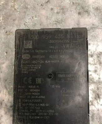 Volkswagen Golf VII Keyless (KESSY) go control unit/module 3Q0959435N-BILI 3Q0959435N