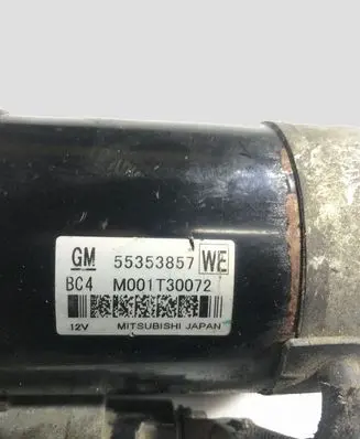 Opel Insignia A Starter motor M001T30072 55353857