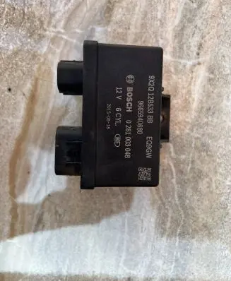 Jaguar XJ X351 Glow plug pre-heat relay 9665940680 9X2Q12B533BB 0281003048