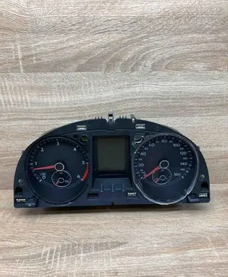 Volkswagen PASSAT B7 Speedometer (instrument cluster) 3AA920970E WithPlug MPH