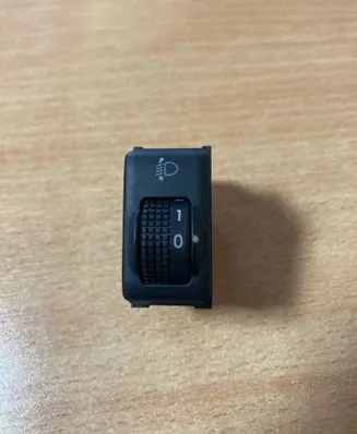 Headlight level height control switch