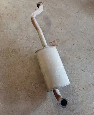 Opel Frontera B Middle muffler/silencer E1039987 85749