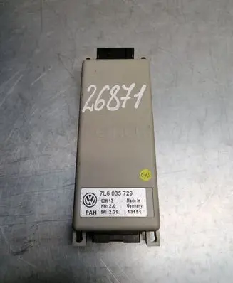 Volkswagen Touareg I Bluetooth control unit module 7L6035729