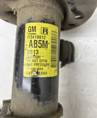 Opel Zafira C Front shock absorber/damper 13419912