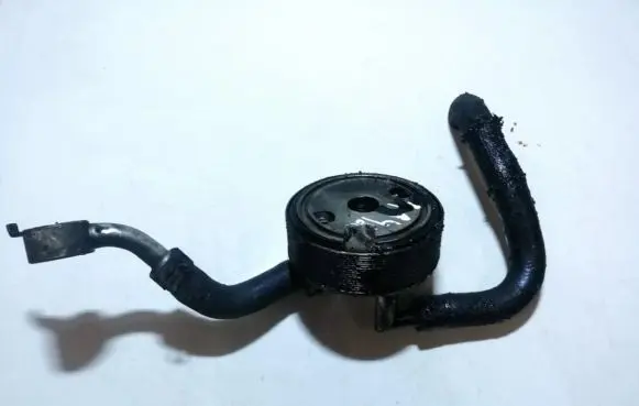 Engine oil radiator