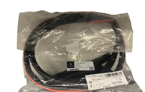 Mercedes-Benz CL C216 Rubber seal front coupe door A2167200478 2167200478