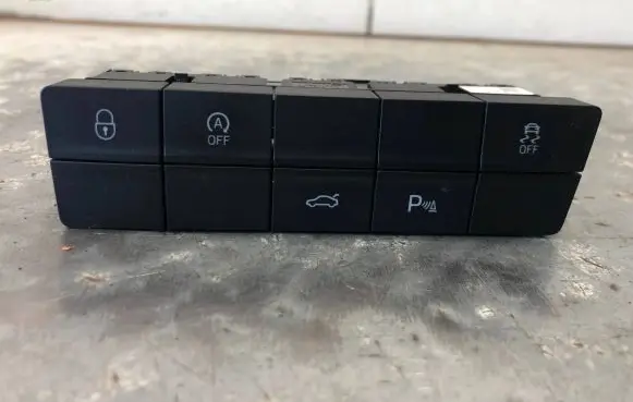 Skoda Octavia Mk3 (5E) Parking (PDC) sensor switch 5E1927238J 5E1927132G