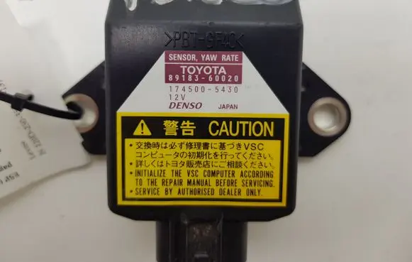 Lexus IS 220D-250-350 ESP acceleration yaw rate sensor 8918360020 1745005430